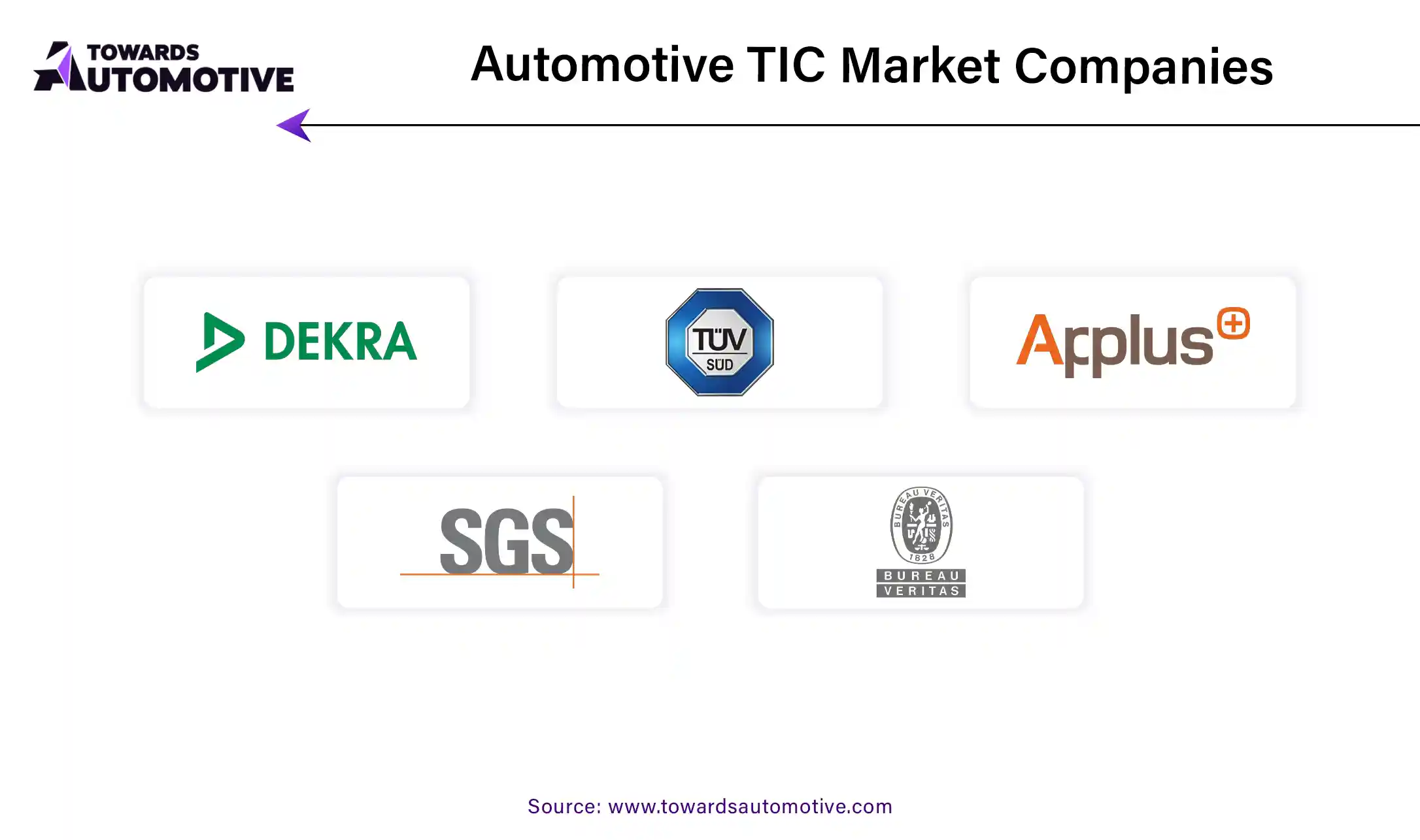 Automotive TIC Market Companies