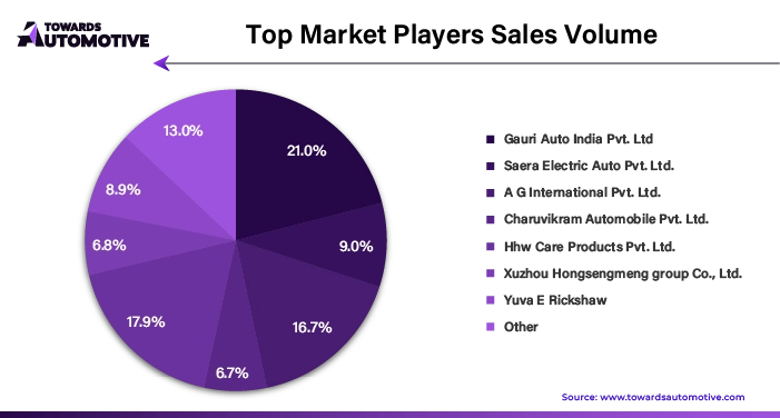 Top Market Players Sales Volume